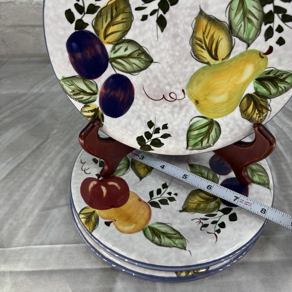Oneida Vintage Fruit Salad Plate 8" Hand Painted